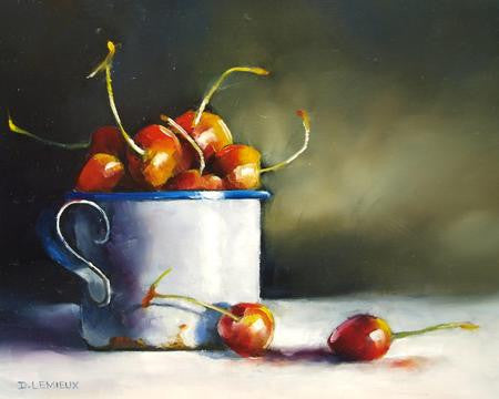 Cherries Wallack Galleries Painting